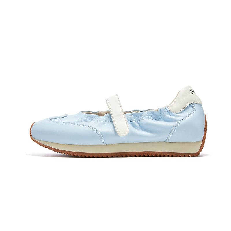 Millies MILLIE'S Cow Leather Flat Mary Jane Shoes Women's