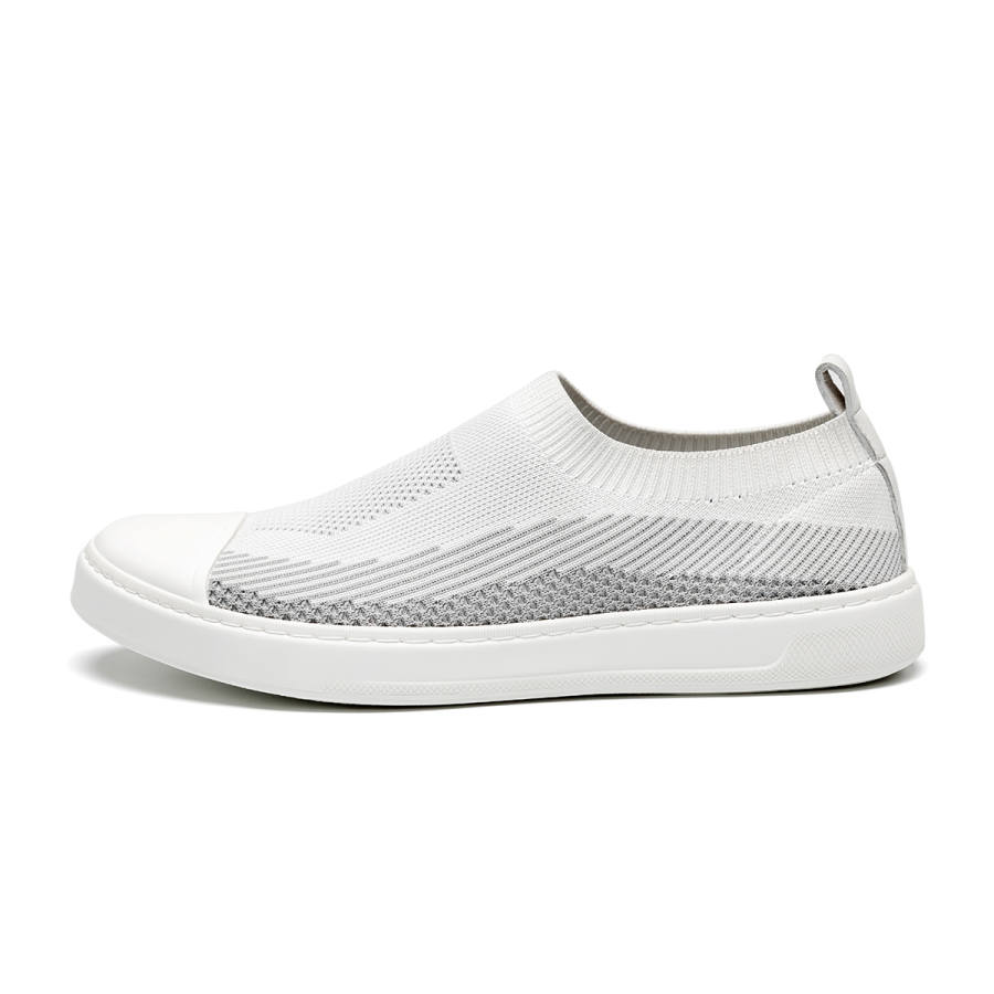 J.BENATO Fabric Casual Shoes Men's White