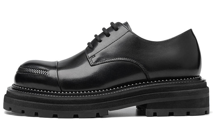 TUATARA New Edge Collection Loafers Unisex Low Top Black