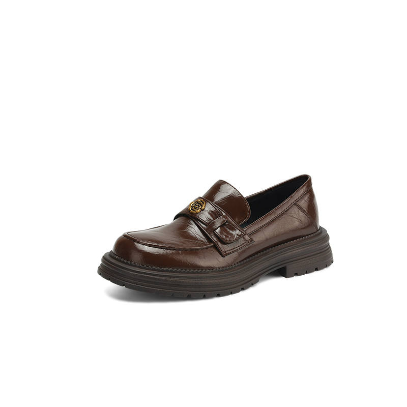 GERUIDIOU Loafers Women's Black/Brown