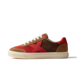 Nicolas.Li Low top Skateboard Shoes Women's Red Brown