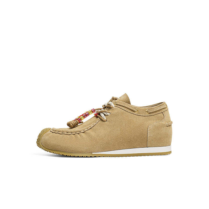 RED DRAGONFLY Cow Split Leather Slip Resistant Abrasion Resistant Low top Casual Shoes Women's
