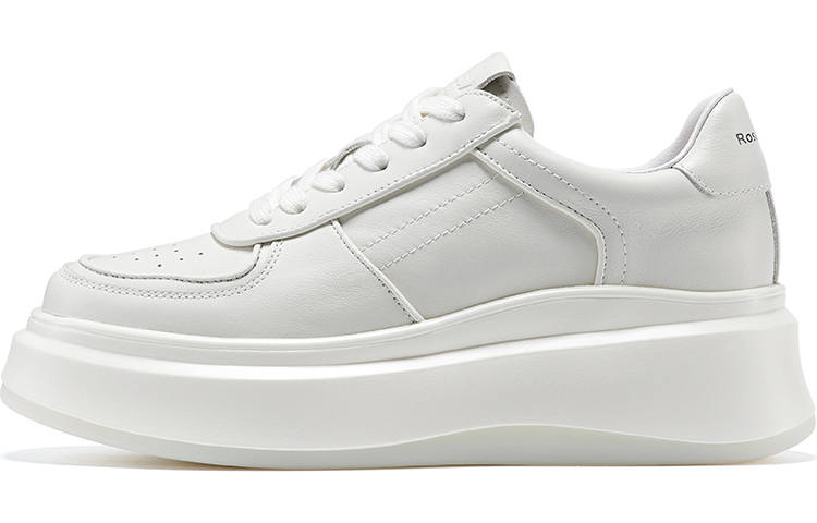 Rosa Bianca Top Grain Cow Leather Height Increasing Lightweight Height Increasing Lightweight Low top