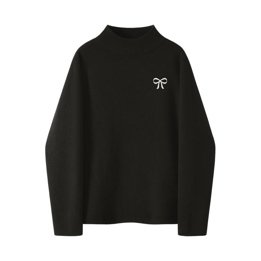 Tonlion Sweaters Women's Half Turtleneck Moderate