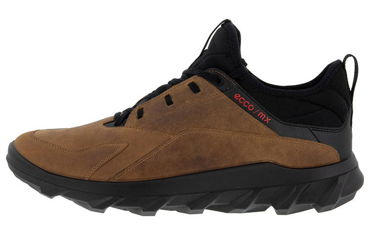 Ecco Ecco M Leather Low top Athletic Shoes Men's Brown