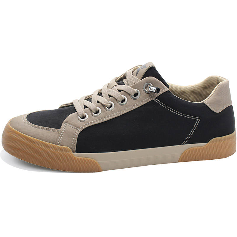SENJIALUO Canvas Slip Resistant, Abrasion Resistant, Lightweight Low top Skateboard Shoes Men's