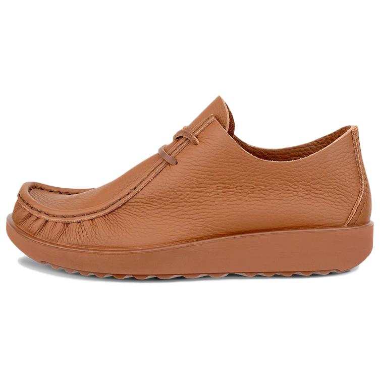 Ecco JOKE Leather Casual Shoes Women's Brown