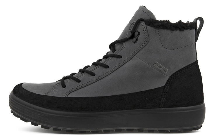 Ecco Ecco Soft7 Tred Ankle Boots Men's Gray