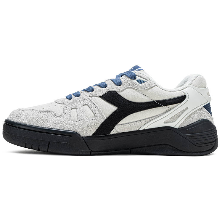 Diadora Abrasion Resistant Low top Casual Shoes Unisex White Black