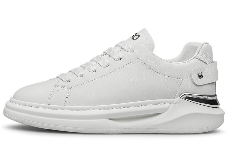 ZRO Skateboard Shoes Men's Low Top White