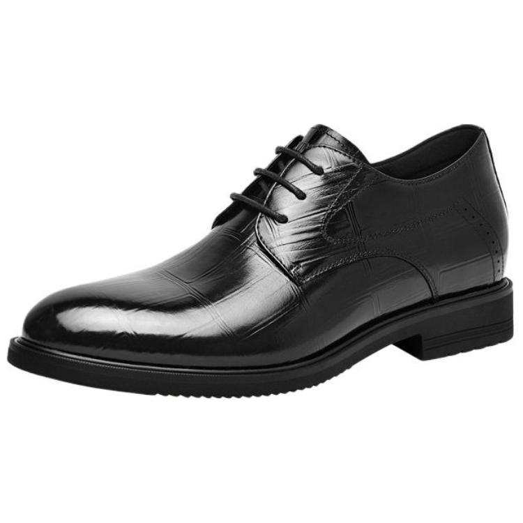 Rich Birds Leather Dress Shoes Men's Black