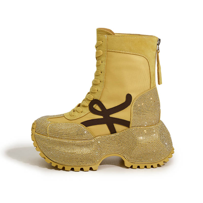 MILANLIANGE Ankle Boots 8cm Women's