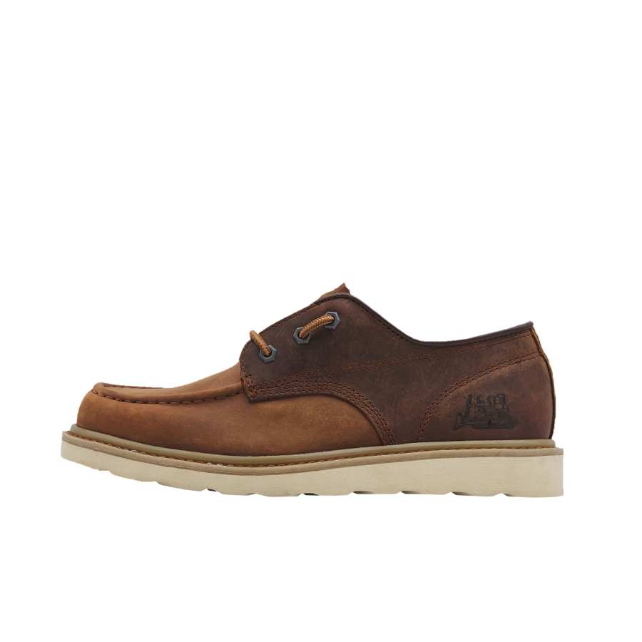 CAT Cow Leather Casual Shoes Men's Brown
