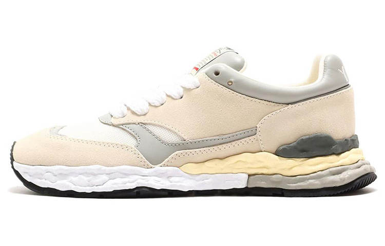 MIHARA YASUHIRO MIHARA YASUHIRO George Leather Low White Cream