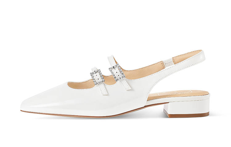 7or9 7or9 Closed Toe Slippers Women's White