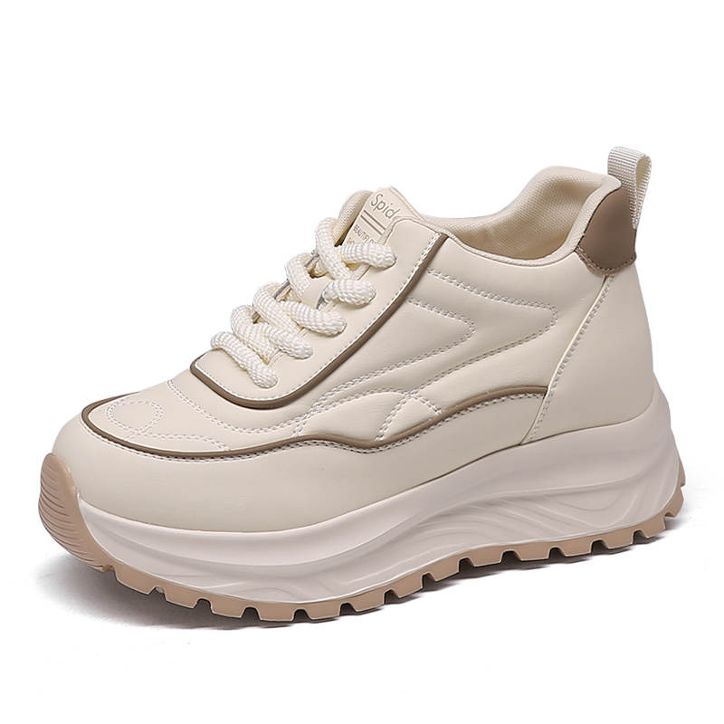 Spider King Casual Shoes Women's Beige Khaki