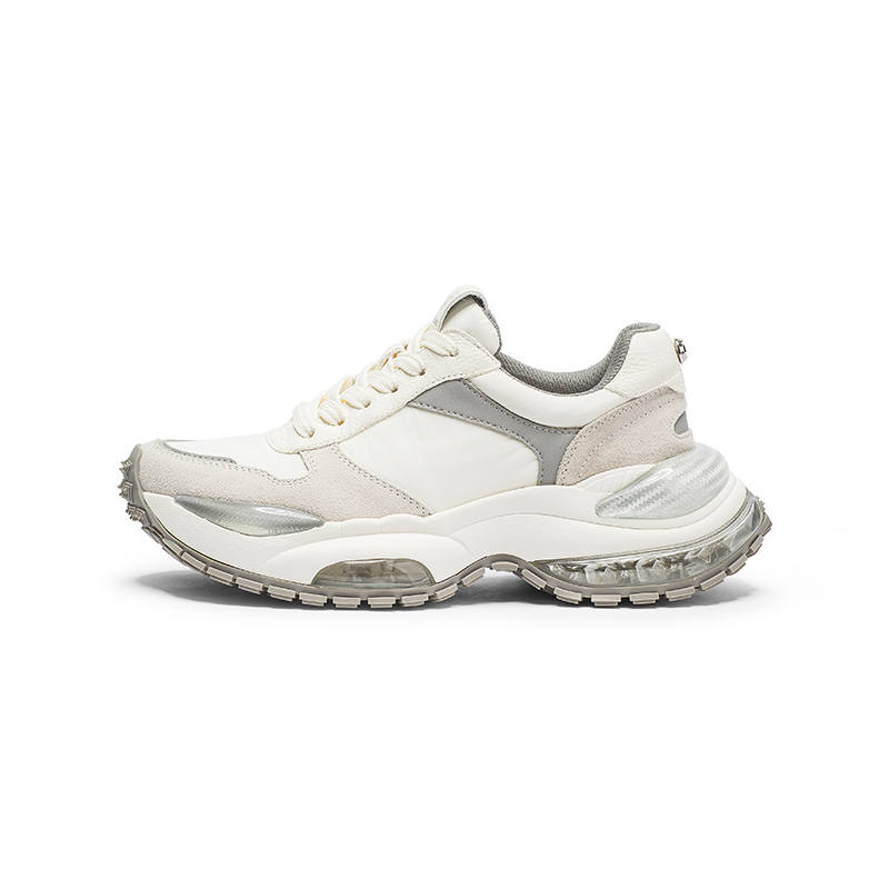 Coup De Foudre Cow Suede Low top Chunky Sneakers Women's