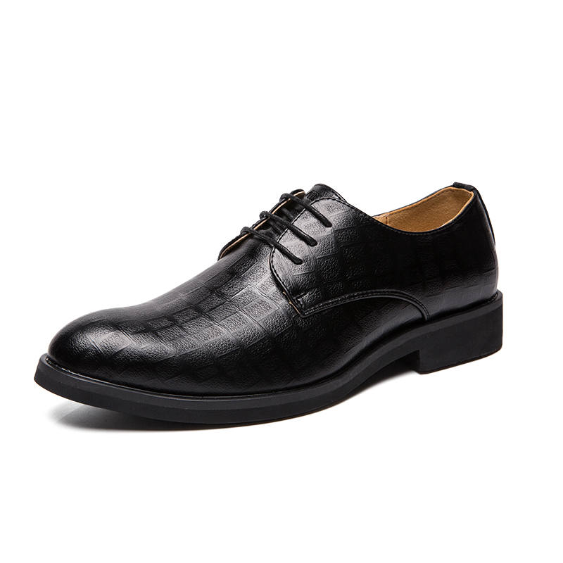 YIMINU Men's Casual Shoes Men's Low Top Black