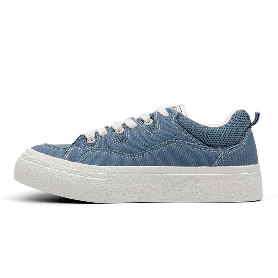 VASIBAEN Coverage Abrasion Resistant Coverage Abrasion Resistant Low top Skateboard Shoes Men's Haze Blue