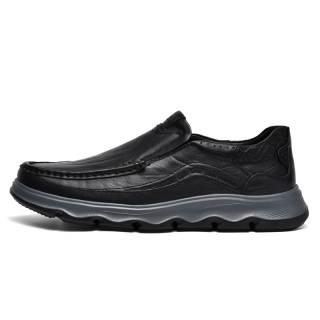 Laoks Men's Casual Shoes Men's Low Top Black