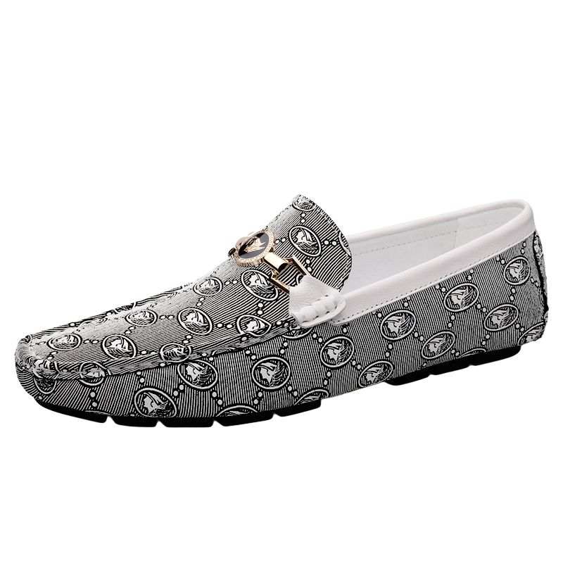 GONGNIULEITING Top Grain Cow Leather Casual Shoes Men's