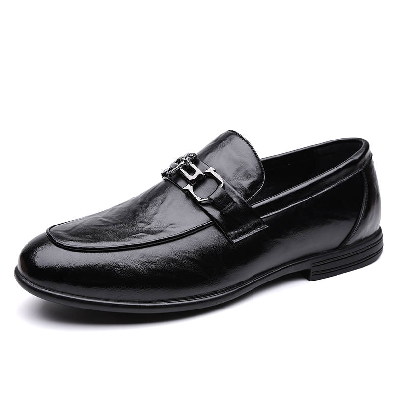 CITONGXIANSHENG Cow Split Leather Casual Shoes Men's