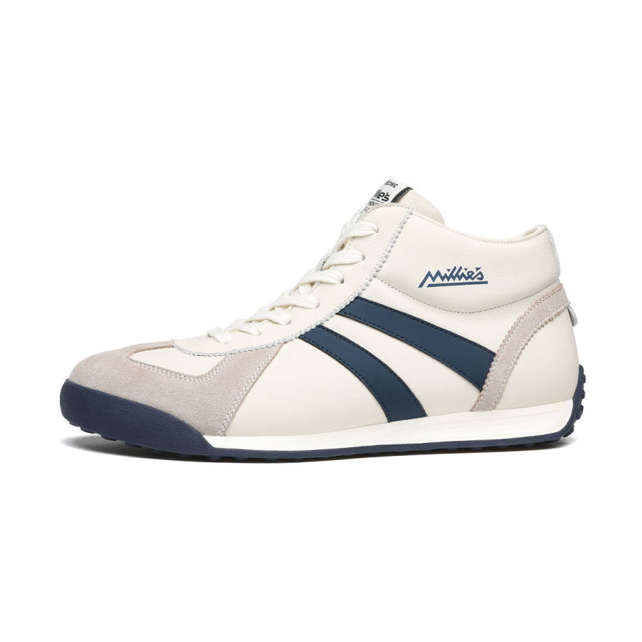 Millies MILLIE'S High top Casual Shoes Men's White Blue