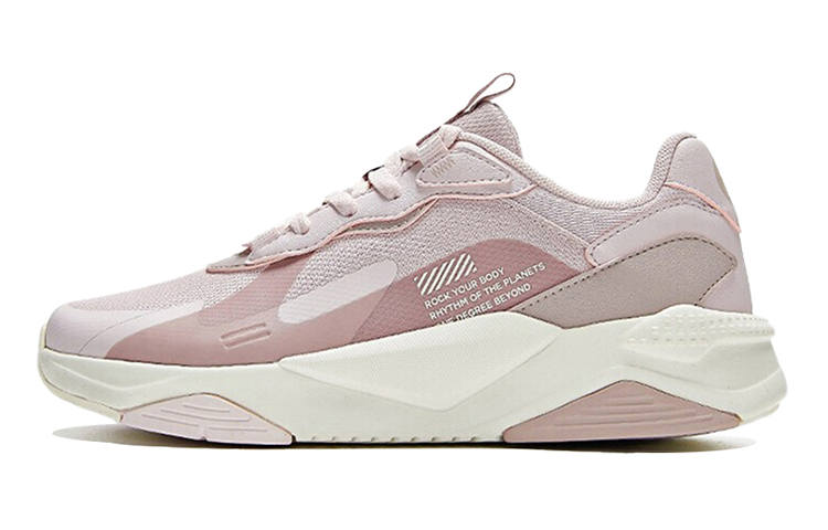 361° Abrasion Resistant Breathable Low top Sports Casual Shoes Women's Nude Pink