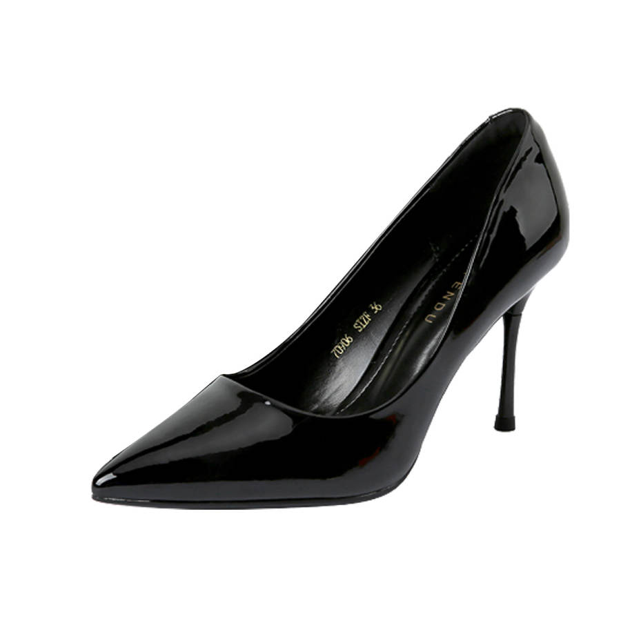 GUDIANFENGDU Slim Heel High Heels 9cm Women's