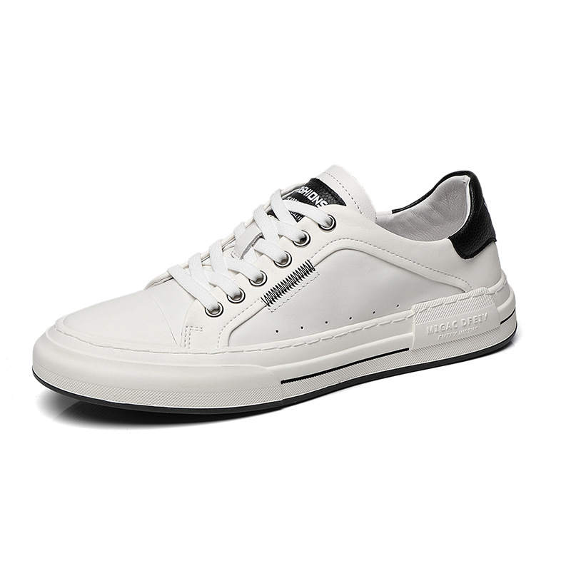 SENJIALUO Top Grain Cow Leather Moisture Wicking Abrasion Resistant Lightweight Breathable Slip Resistant