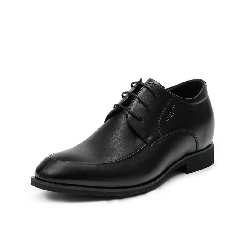 RED DRAGONFLY Cow Leather Dress Shoes Men's Black