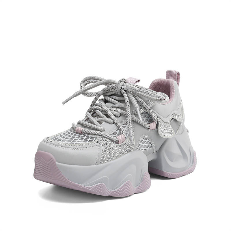 DAPHNE DAPHNE Artificial Leather Low top Chunky Sneakers Women's