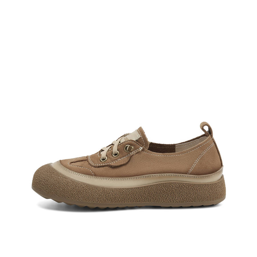 BOERDIQI Top Grain Cow Leather Low top Casual Shoes Women's