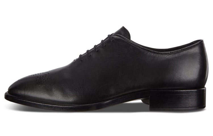 Ecco Ecco Weitoo Modern Brogues Business Leather Shoes Men's Black