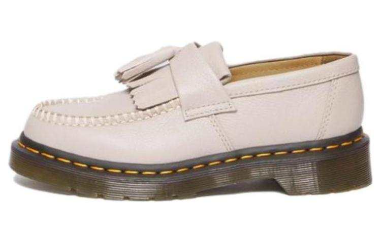 Dr.Martens Dr. Martens Adrian Virginia Leather Tassel Loafers 'Vintage Taupe' Women's