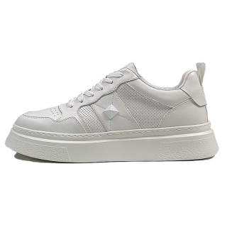 SENJIALUO Top Grain Cow Leather Lightweight Breathable Lightweight And Breathable Low top Skateboard Shoes Men's