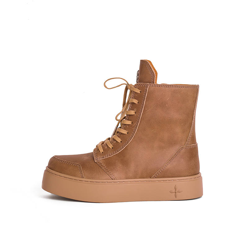 SMFK SMFK Cow Leather Ankle Boots Women's