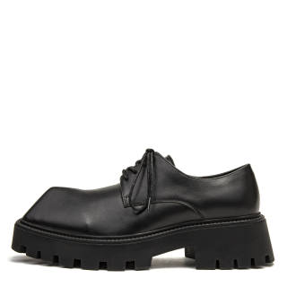 1997K Top Grain Cow Leather Casual Shoes Men's Black