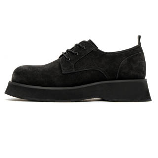 NIUHAN Cow Suede Casual Shoes Men's
