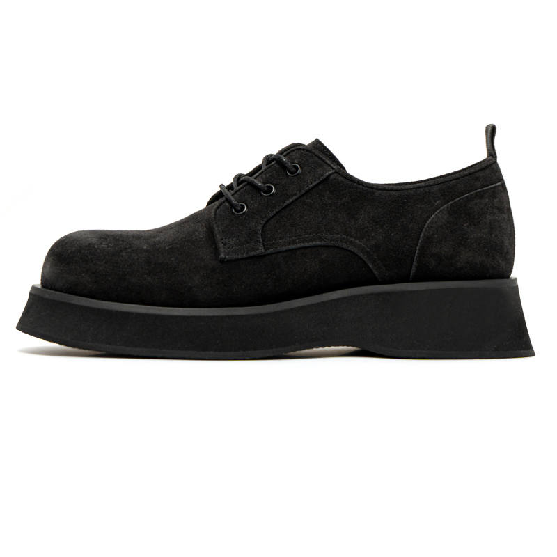 NIUHAN Cow Suede Casual Shoes Men's