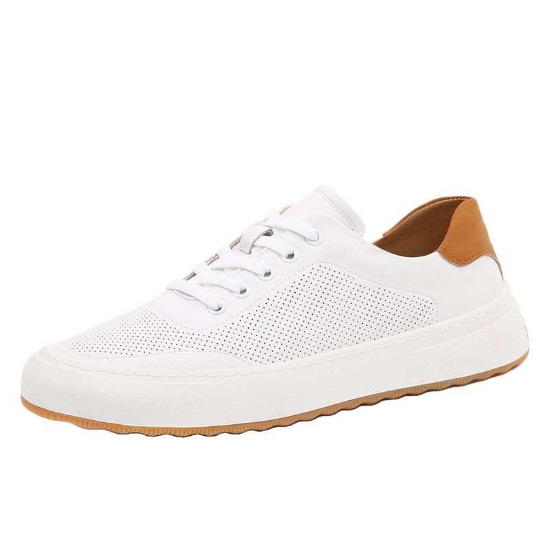 KACHILANG Cow Leather Low top Casual Shoes Men's