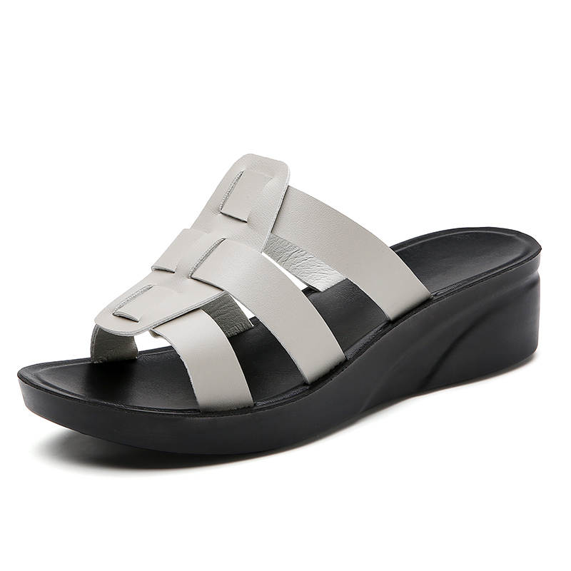 Reivantix Reivanti Slip Resistant Slide Slippers Women's Gray