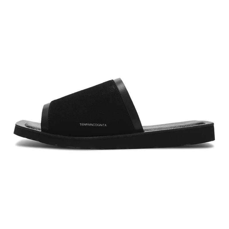TERRA INCOGNITA Slide Slippers Unisex Black