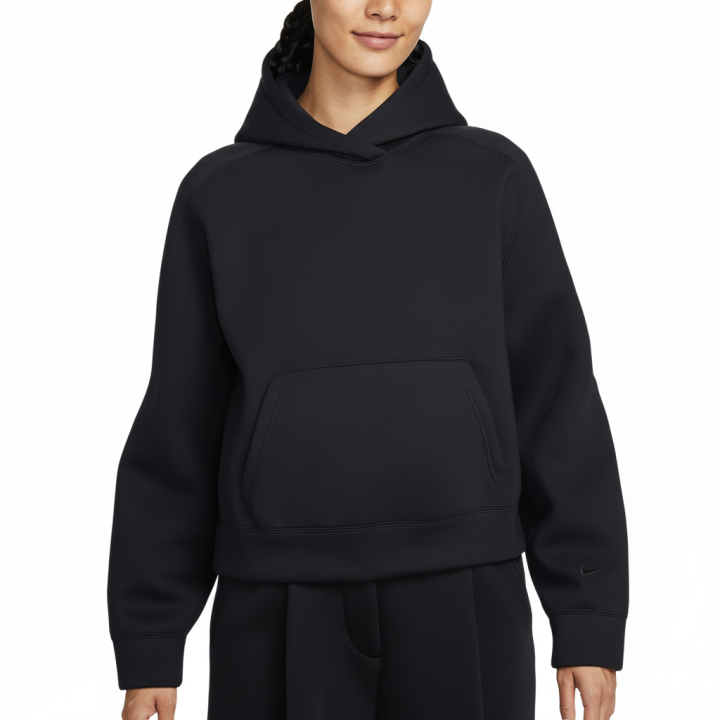 Nike Nike Sweatshirts Women's Black Hooded Moderate Regular
