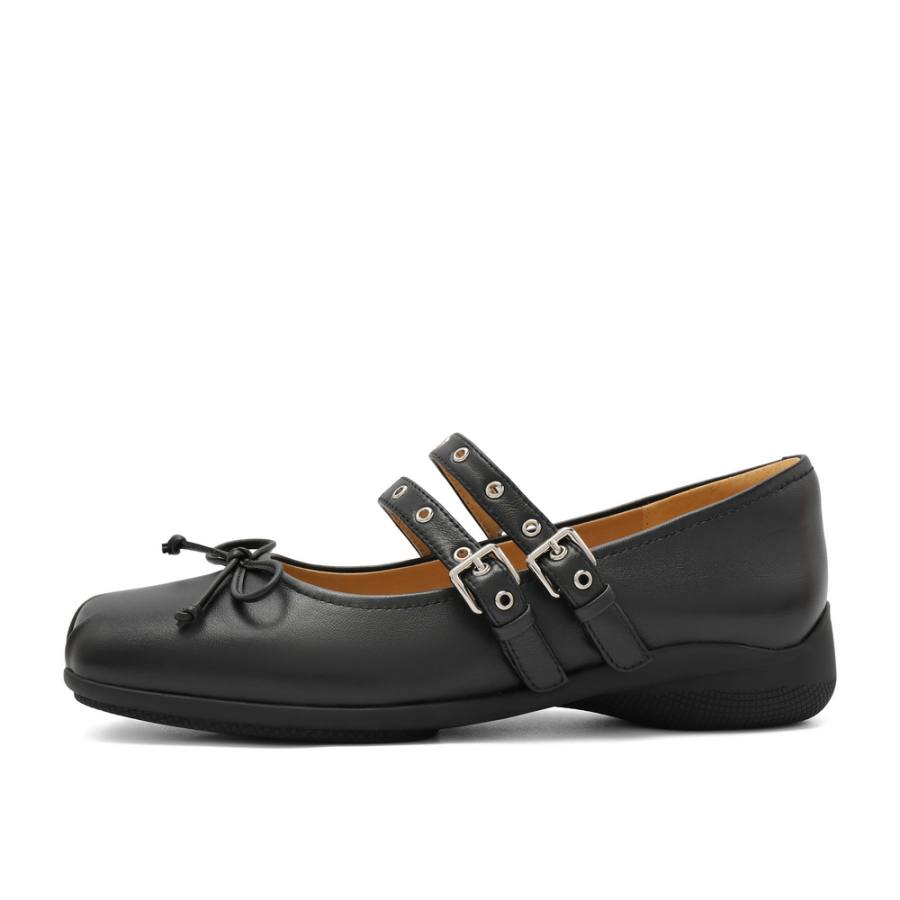 BELLE Leather Platform Mary Jane Shoes 2.5cm Women's