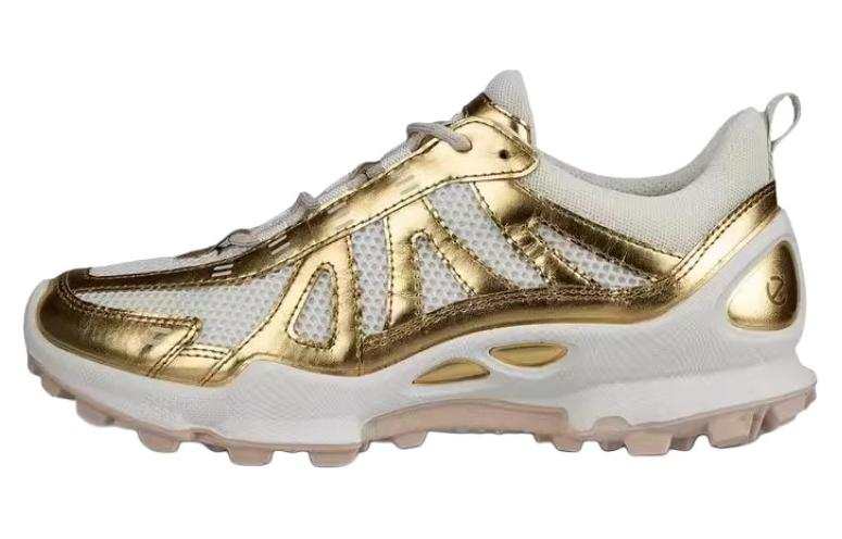 Ecco Ecco Fabric Low top Casual Shoes Women's Gold