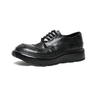 SAINTNJORD Horse Leather Casual Shoes Men's Black