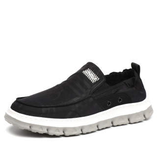 SENJIALUO Canvas Slip Resistant, Abrasion Resistant, Lightweight Low top Casual Shoes Men's