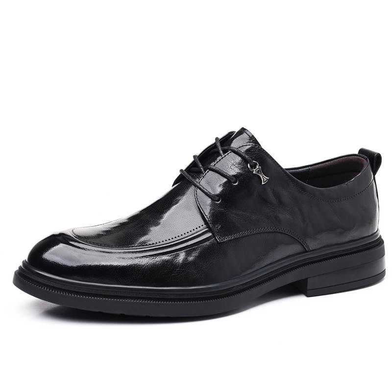 UHK Dress Shoes Men's Low Top Black/Brown