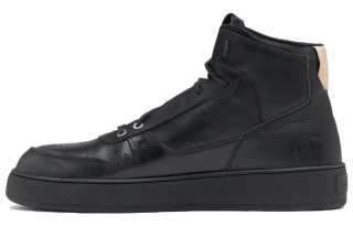 A-COLD-WALL* Logo-print Leather High-top Sneakers